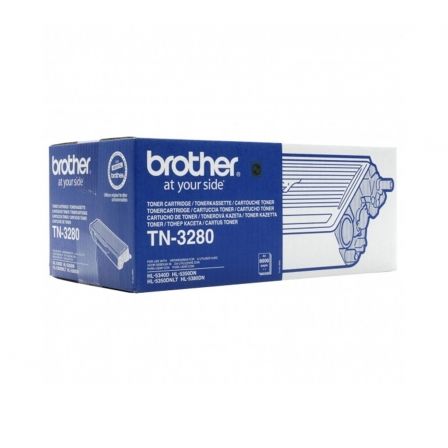 Tóner Original Brother TN-3280 Alta Capacidad/ Negro Tóner Original Brother TN-3280 Alta Capacidad/ Negro