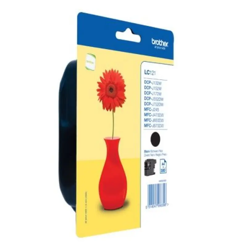 Cartucho de Tinta Original Brother LC-121/ Negro Cartucho de Tinta Original Brother LC-121/ Negro