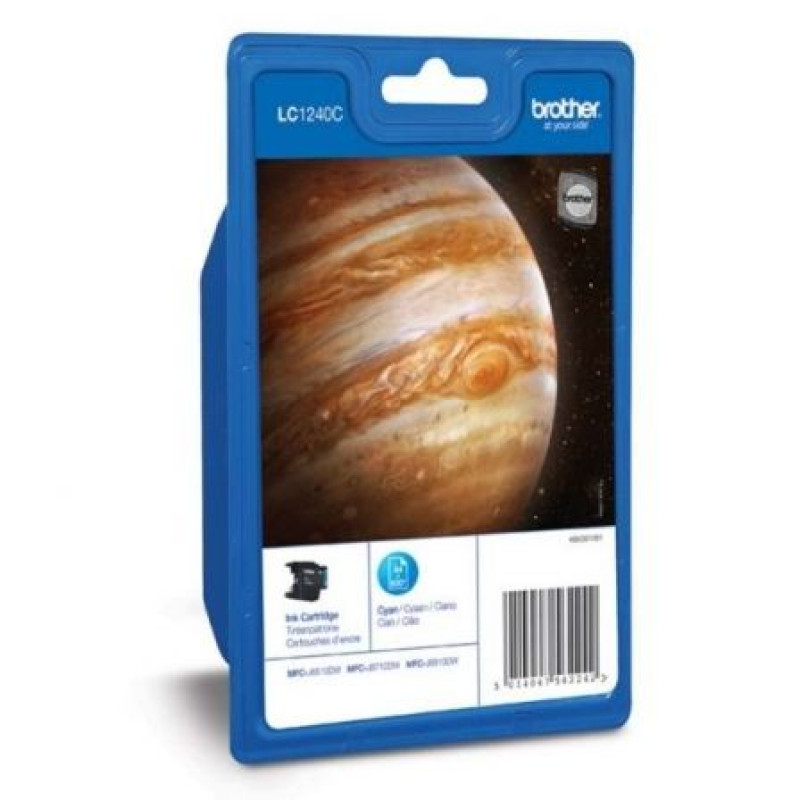 Cartucho de Tinta Original Brother LC-1240C/ Cian Cartucho de Tinta Original Brother LC-1240C/ Cian