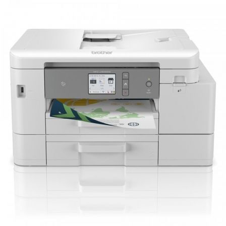 Multifunción Brother MFC-J4540DW WiFi/ Fax/ Dúplex/ Blanca Multifunción Brother MFC-J4540DW WiFi/ Fax/ Dúplex/ Blanca