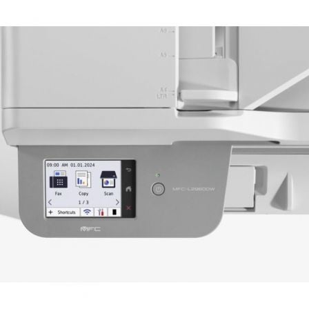 Multifunción Láser Monocromo Brother MFC-L2960DW WiFi/ Fax/ Dúplex/ Blanca Multifunción Láser Monocromo Brother MFC-L2960DW WiFi/ Fax/ Dúplex/ Blanca