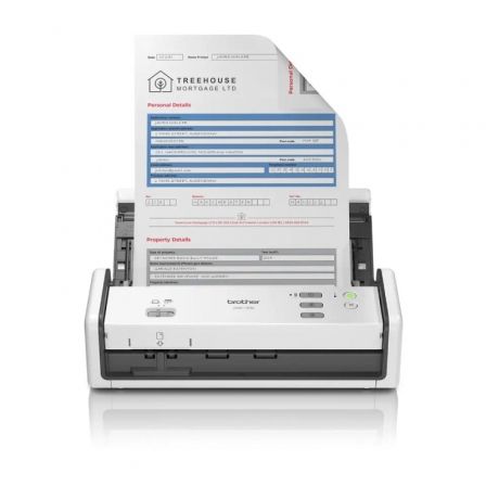 Escáner Documental Brother ADS-1300 con Alimentador de Documentos ADF/ Doble cara Escáner Documental Brother ADS-1300 con Alimentador de Documentos ADF/ Doble cara