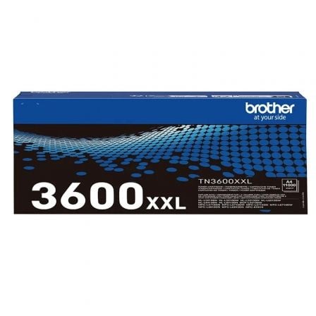 Tóner Original Brother TN3600XXL Alta Capacidad/ Negro Tóner Original Brother TN3600XXL Alta Capacidad/ Negro