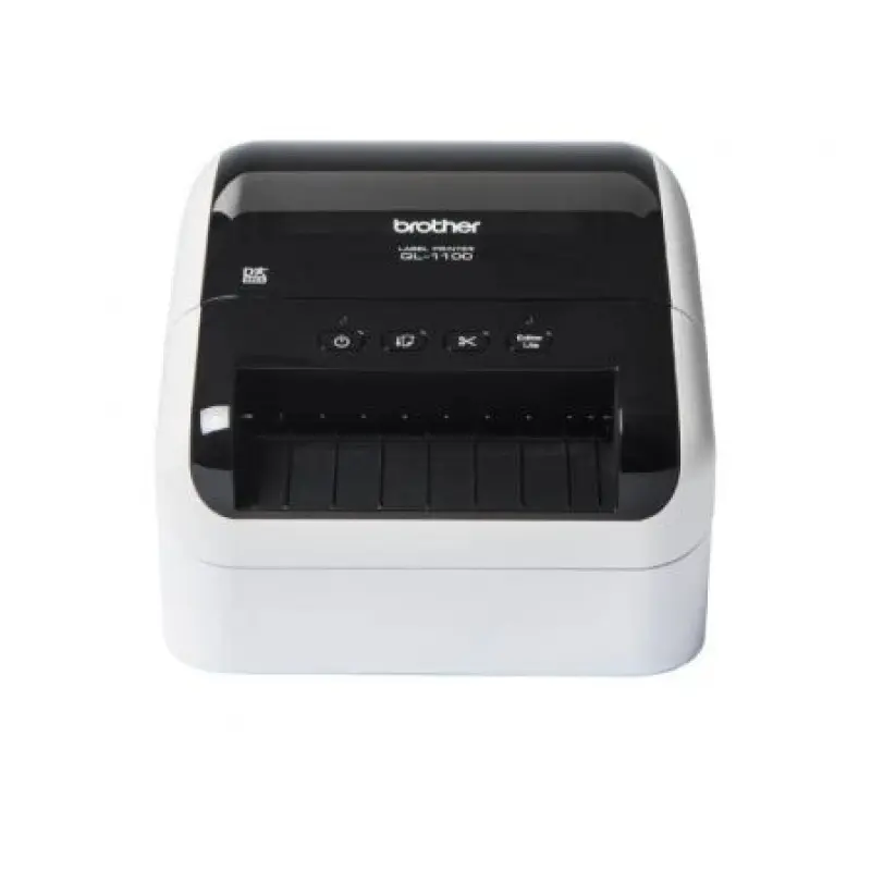 Impresora de Etiquetas Brother QL-1100C/ Térmica/ Ancho etiqueta 103mm/ USB/ Blanca y Negra Impresora de Etiquetas Brother QL-1100C/ Térmica/ Ancho etiqueta 103mm/ USB/ Blanca y Negra