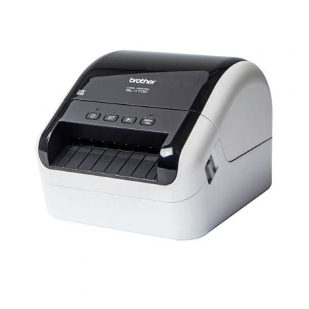 Impresora de Etiquetas Brother QL-1100C/ Térmica/ Ancho etiqueta 103mm/ USB/ Blanca y Negra Impresora de Etiquetas Brother QL-1100C/ Térmica/ Ancho etiqueta 103mm/ USB/ Blanca y Negra
