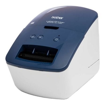 Impresora de Etiquetas Brother QL-600B/ Térmica/ Ancho etiqueta 62mm/ USB/ Azul y Blanca Impresora de Etiquetas Brother QL-600B/ Térmica/ Ancho etiqueta 62mm/ USB/ Azul y Blanca