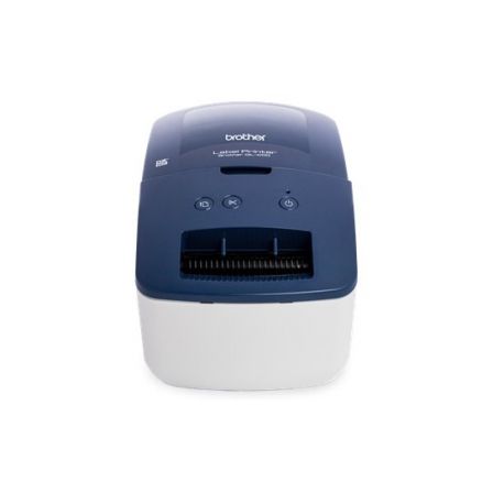 Impresora de Etiquetas Brother QL-600B/ Térmica/ Ancho etiqueta 62mm/ USB/ Azul y Blanca Impresora de Etiquetas Brother QL-600B/ Térmica/ Ancho etiqueta 62mm/ USB/ Azul y Blanca