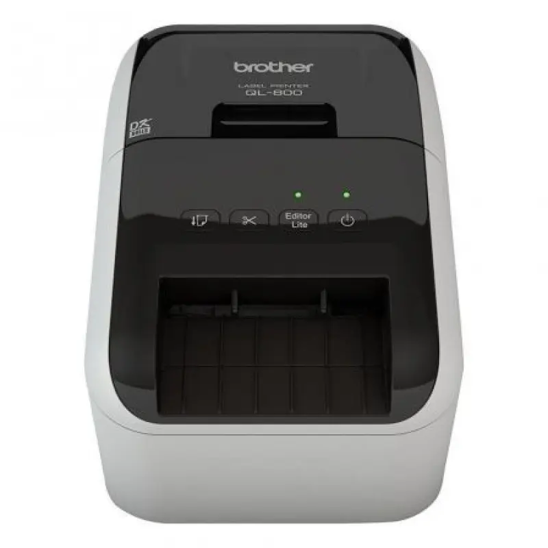 Impresora de Etiquetas Brother QL-800/ Térmica/ Ancho etiqueta 62mm/ USB/ Blanca y Negra Impresora de Etiquetas Brother QL-800/ Térmica/ Ancho etiqueta 62mm/ USB/ Blanca y Negra