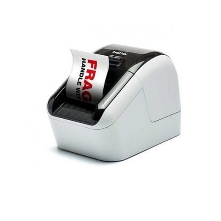 Impresora de Etiquetas Brother QL-800/ Térmica/ Ancho etiqueta 62mm/ USB/ Blanca y Negra Impresora de Etiquetas Brother QL-800/ Térmica/ Ancho etiqueta 62mm/ USB/ Blanca y Negra