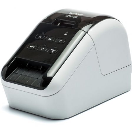 Impresora de Etiquetas Brother QL-810WC/ Térmica/ Ancho etiqueta 62mm/ USB-WiFi/ Blanca y Negra Impresora de Etiquetas Brother QL-810WC/ Térmica/ Ancho etiqueta 62mm/ USB-WiFi/ Blanca y Negra