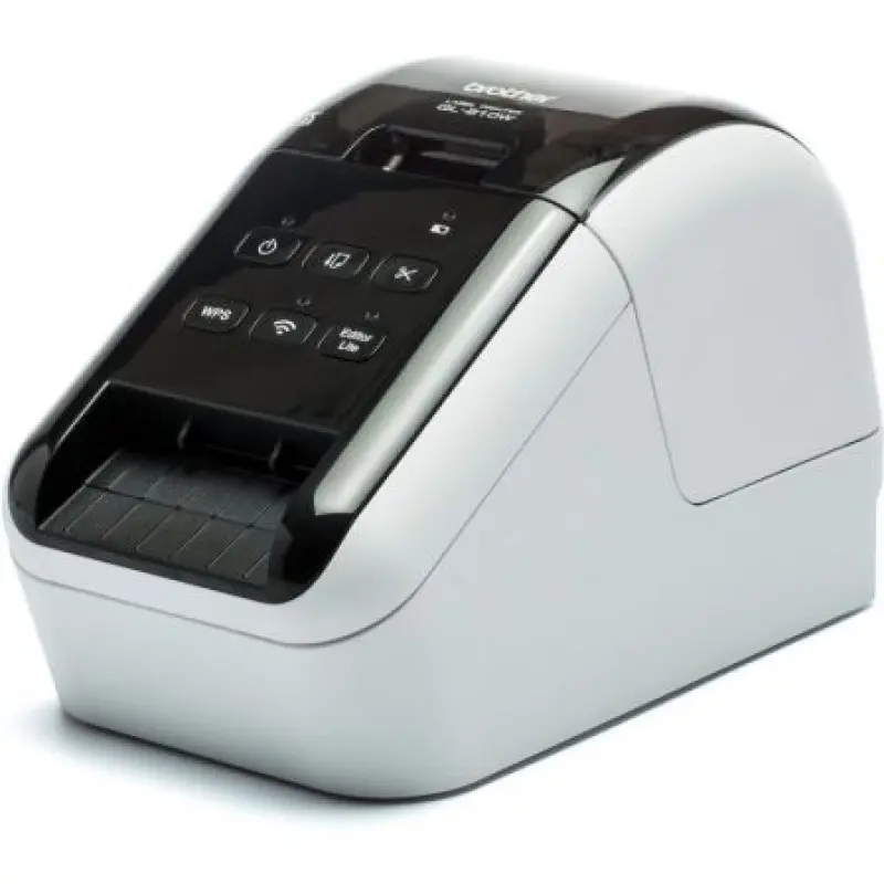 Impresora de Etiquetas Brother QL-810WC/ Térmica/ Ancho etiqueta 62mm/ USB-WiFi/ Blanca y Negra Impresora de Etiquetas Brother QL-810WC/ Térmica/ Ancho etiqueta 62mm/ USB-WiFi/ Blanca y Negra