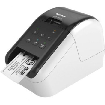 Impresora de Etiquetas Brother QL-810WC/ Térmica/ Ancho etiqueta 62mm/ USB-WiFi/ Blanca y Negra Impresora de Etiquetas Brother QL-810WC/ Térmica/ Ancho etiqueta 62mm/ USB-WiFi/ Blanca y Negra