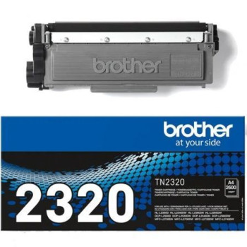 Tóner Original Brother TN-2320/ Negro Tóner Original Brother TN-2320/ Negro