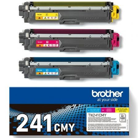 Tóner Original Brother TN241CMY Multipack/ Cian/ Magenta/ Amarillo Tóner Original Brother TN241CMY Multipack/ Cian/ Magenta/ Amarillo