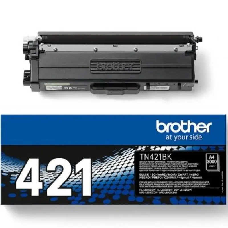 Tóner Original Brother TN-421BK/ Negro Tóner Original Brother TN-421BK/ Negro