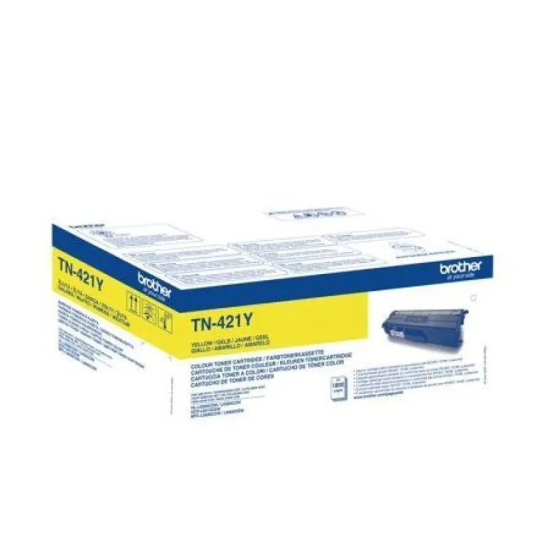 Tóner Original Brother TN-421Y/ Amarillo Tóner Original Brother TN-421Y/ Amarillo