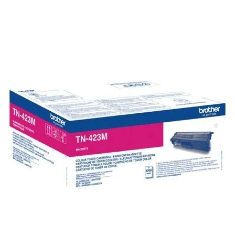 Tóner Original Brother TN-423M Alta Capacidad/ Magenta Tóner Original Brother TN-423M Alta Capacidad/ Magenta