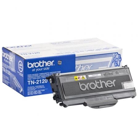 Tóner Original Brother TN-2120/ Negro Tóner Original Brother TN-2120/ Negro