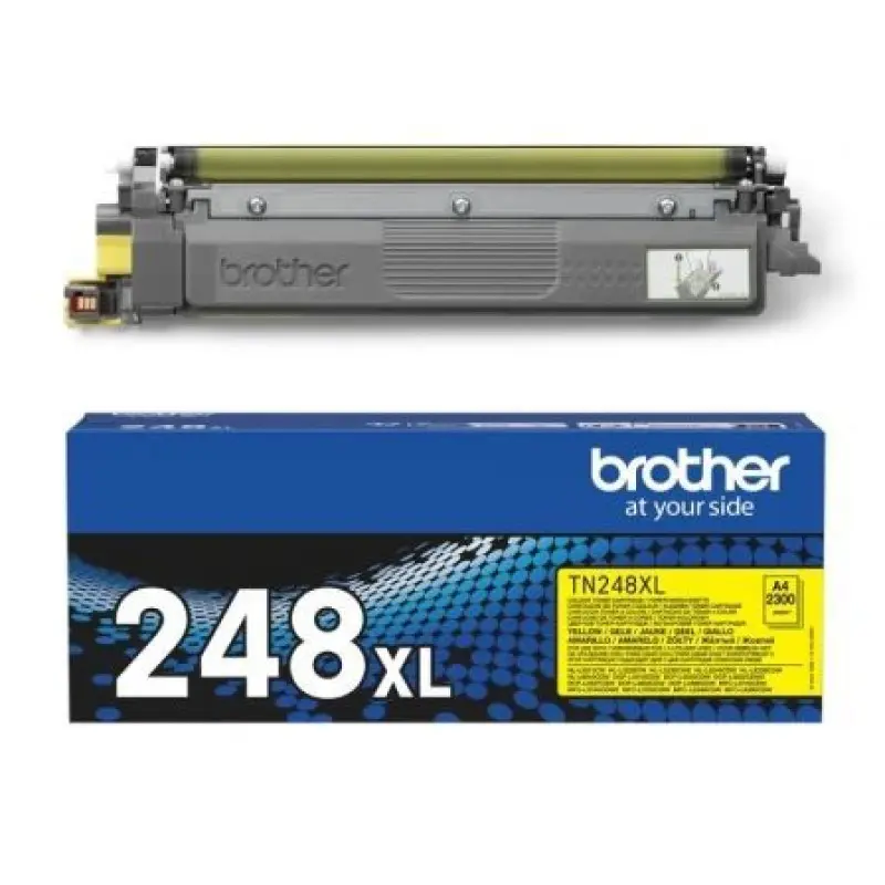 Tóner Original Brother TN248XLY Alta Capacidad/ Amarillo Tóner Original Brother TN248XLY Alta Capacidad/ Amarillo