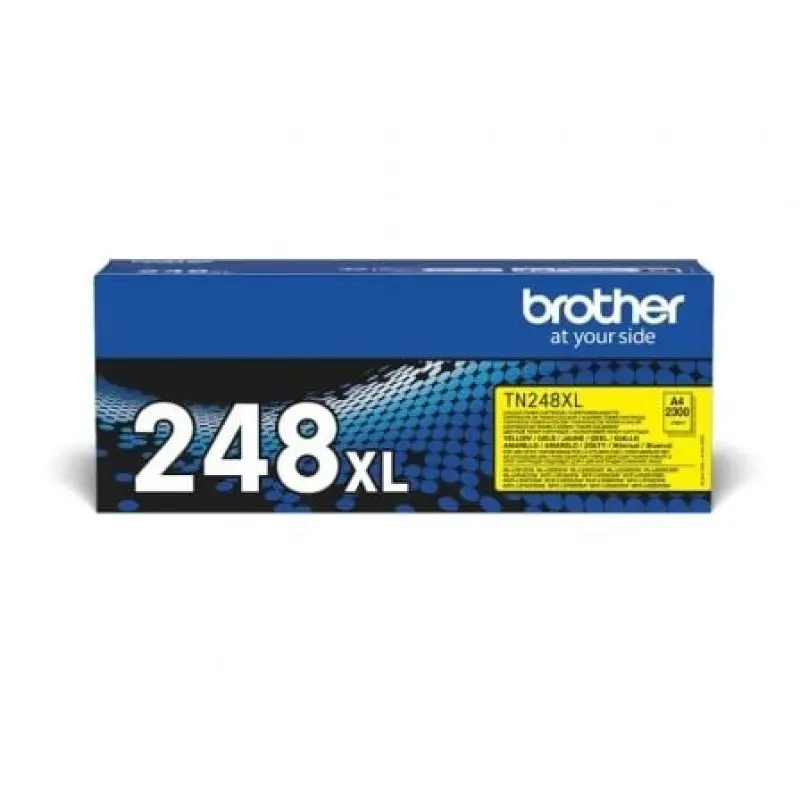 Tóner Original Brother TN248XLY Alta Capacidad/ Amarillo Tóner Original Brother TN248XLY Alta Capacidad/ Amarillo