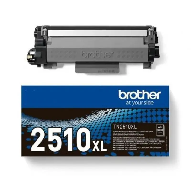Tóner Original Brother TN2510XL Alta Capacidad/ Negro Tóner Original Brother TN2510XL Alta Capacidad/ Negro