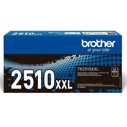 Tóner Original Brother TN2510XXL Alta Capacidad/ Negro Tóner Original Brother TN2510XXL Alta Capacidad/ Negro