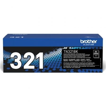 Tóner Original Brother TN321BK/ Negro Tóner Original Brother TN321BK/ Negro