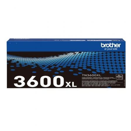 Tóner Original Brother TN3600XL Alta Capacidad/ Negro Tóner Original Brother TN3600XL Alta Capacidad/ Negro
