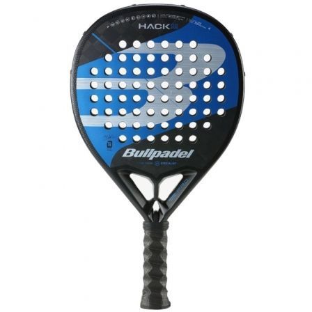Pala de Pádel Bullpadel Hack 03 CTR 2023/ Azul y Negra Pala de Pádel Bullpadel Hack 03 CTR 2023/ Azul y Negra