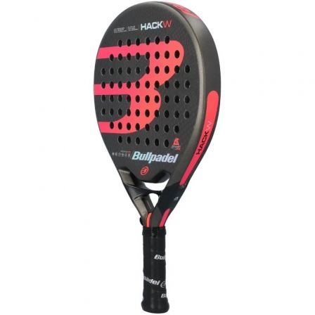 Pala de Pádel Bullpadel Hack W 2019 (Ale Salazar)/ Roja y Negra Pala de Pádel Bullpadel Hack W 2019 (Ale Salazar)/ Roja y Negra