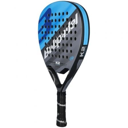 Pala de Pádel Bullpadel K2 Power 2023/ Gris y Azul Pala de Pádel Bullpadel K2 Power 2023/ Gris y Azul