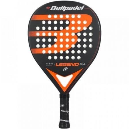 Pala de Pádel Bullpadel Legend 4.0 2022/ Naranja y Negra Pala de Pádel Bullpadel Legend 4.0 2022/ Naranja y Negra