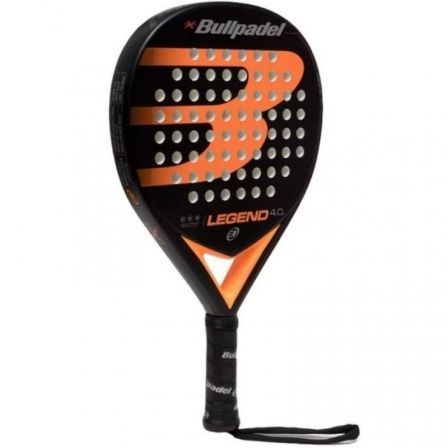 Pala de Pádel Bullpadel Legend 4.0 2022/ Naranja y Negra Pala de Pádel Bullpadel Legend 4.0 2022/ Naranja y Negra