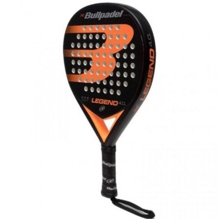 Pala de Pádel Bullpadel Legend 4.0 2022/ Naranja y Negra Pala de Pádel Bullpadel Legend 4.0 2022/ Naranja y Negra