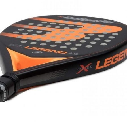 Pala de Pádel Bullpadel Legend 4.0 2022/ Naranja y Negra Pala de Pádel Bullpadel Legend 4.0 2022/ Naranja y Negra