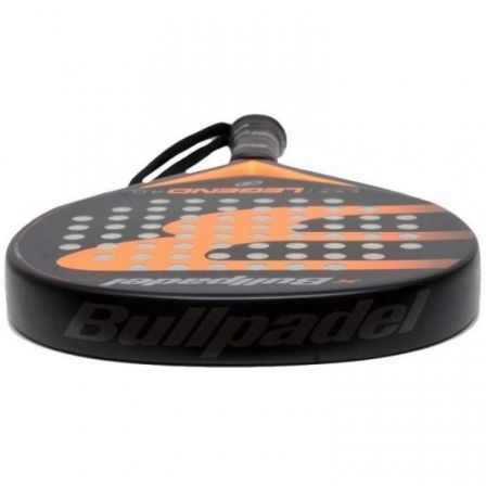 Pala de Pádel Bullpadel Legend 4.0 2022/ Naranja y Negra Pala de Pádel Bullpadel Legend 4.0 2022/ Naranja y Negra