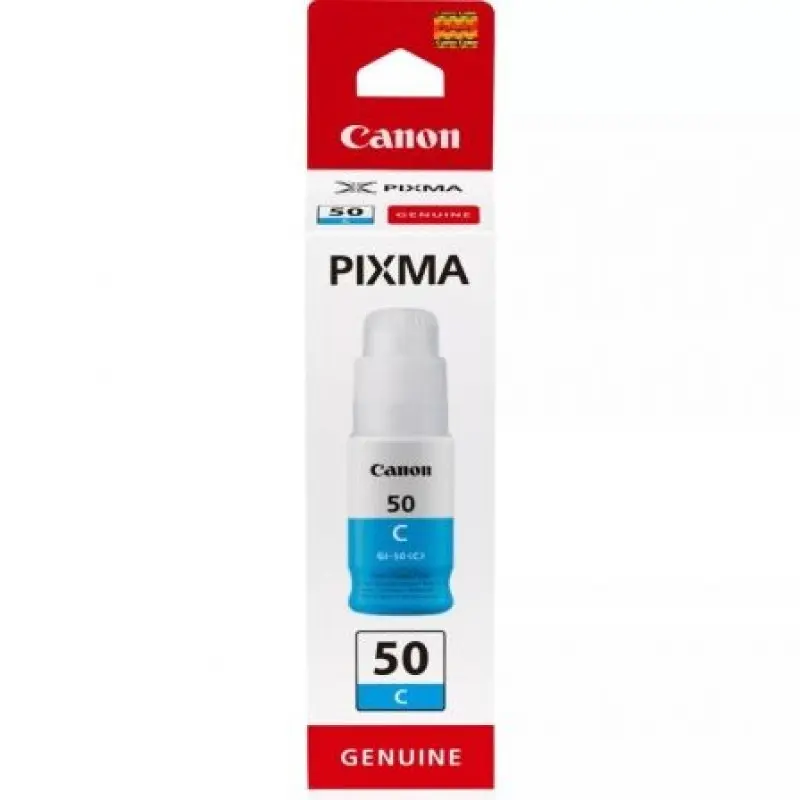 Botella de Tinta Original Canon GI-50/ Cian Botella de Tinta Original Canon GI-50/ Cian