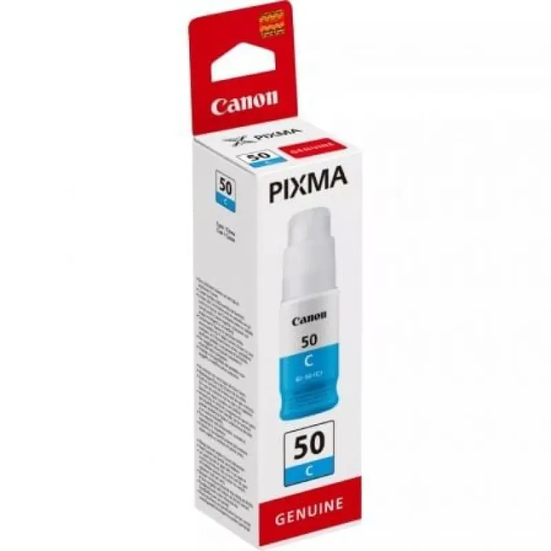 Botella de Tinta Original Canon GI-50/ Cian Botella de Tinta Original Canon GI-50/ Cian