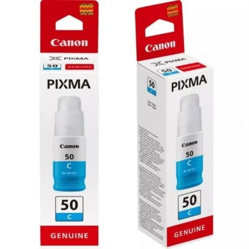 Botella de Tinta Original Canon GI-50/ Cian Botella de Tinta Original Canon GI-50/ Cian