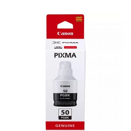Botella de Tinta Original Canon GI-50/ Negro Botella de Tinta Original Canon GI-50/ Negro