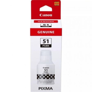 Botella de Tinta Original Canon GI-51/ Negra Botella de Tinta Original Canon GI-51/ Negra
