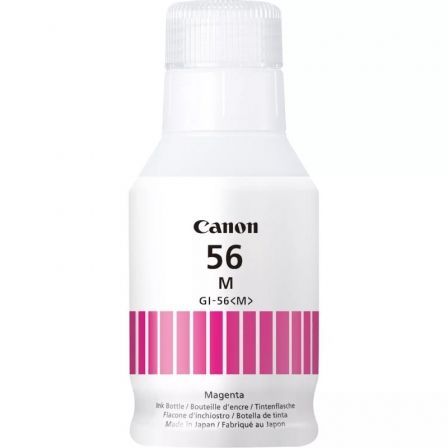 Botella de Tinta Original Canon GI-56/ Magenta Botella de Tinta Original Canon GI-56/ Magenta