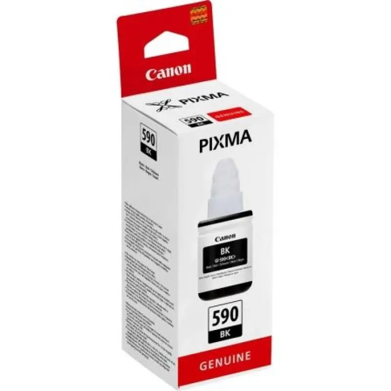 Botella de Tinta Original Canon GI-590/ Negra Botella de Tinta Original Canon GI-590/ Negra