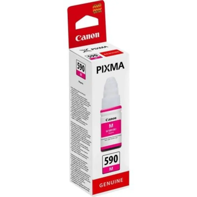 Botella de Tinta Original Canon GI-590/ Magenta Botella de Tinta Original Canon GI-590/ Magenta