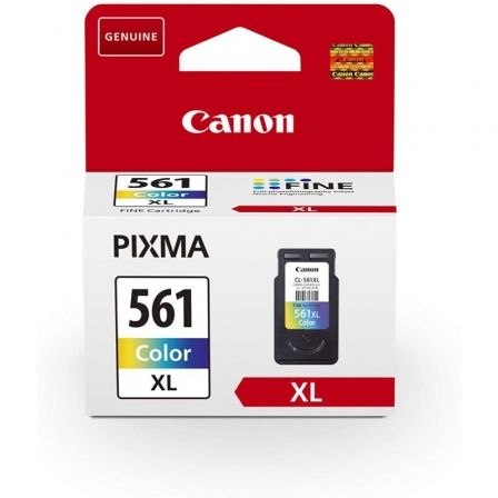 Cartucho de Tinta Original Canon CL-561XL Alta Capacidad/ Tricolor Cartucho de Tinta Original Canon CL-561XL Alta Capacidad/ Tricolor
