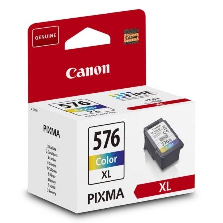 Cartucho de Tinta Original Canon CL-576XL Alta Capacidad/ Tricolor Cartucho de Tinta Original Canon CL-576XL Alta Capacidad/ Tricolor