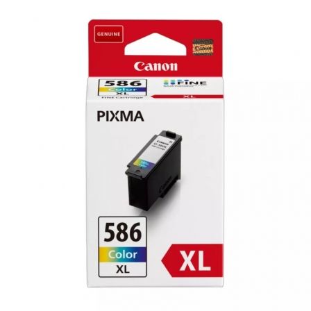 Cartucho de Tinta Original Canon CL-586 XL Alta Capacidad/ Tricolor Cartucho de Tinta Original Canon CL-586 XL Alta Capacidad/ Tricolor