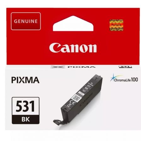 Cartucho de Tinta Original Canon CLI-531BK/ Negro Cartucho de Tinta Original Canon CLI-531BK/ Negro