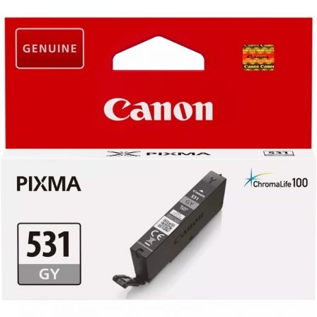 Cartucho de Tinta Original Canon CLI-531GY/ Gris Cartucho de Tinta Original Canon CLI-531GY/ Gris