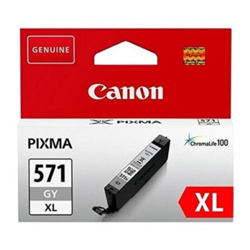 Cartucho de Tinta Original Canon CLI-571XL Alta Capacidad/ Gris Cartucho de Tinta Original Canon CLI-571XL Alta Capacidad/ Gris